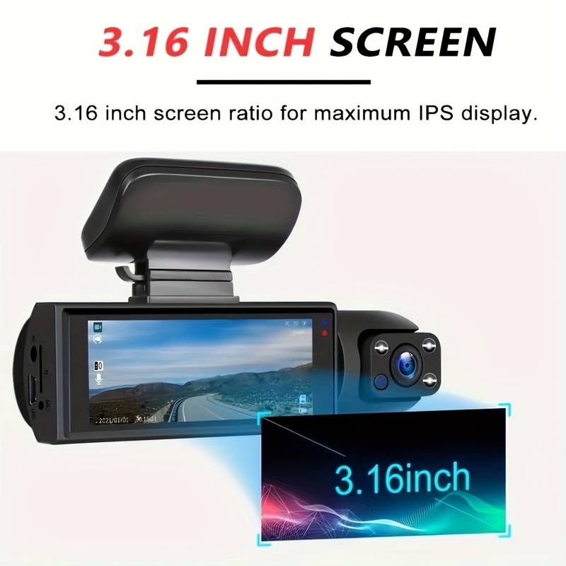Dash Camera For Cars With IR Night Vision