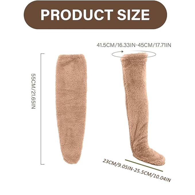 Cozy Snuggle Paws Thigh High Socks