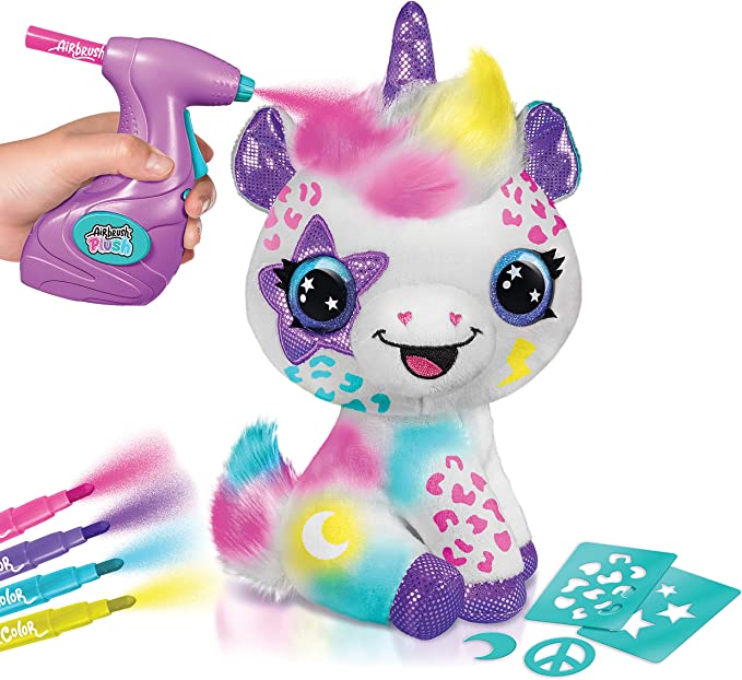 Airbrush Plush Unicorn toy