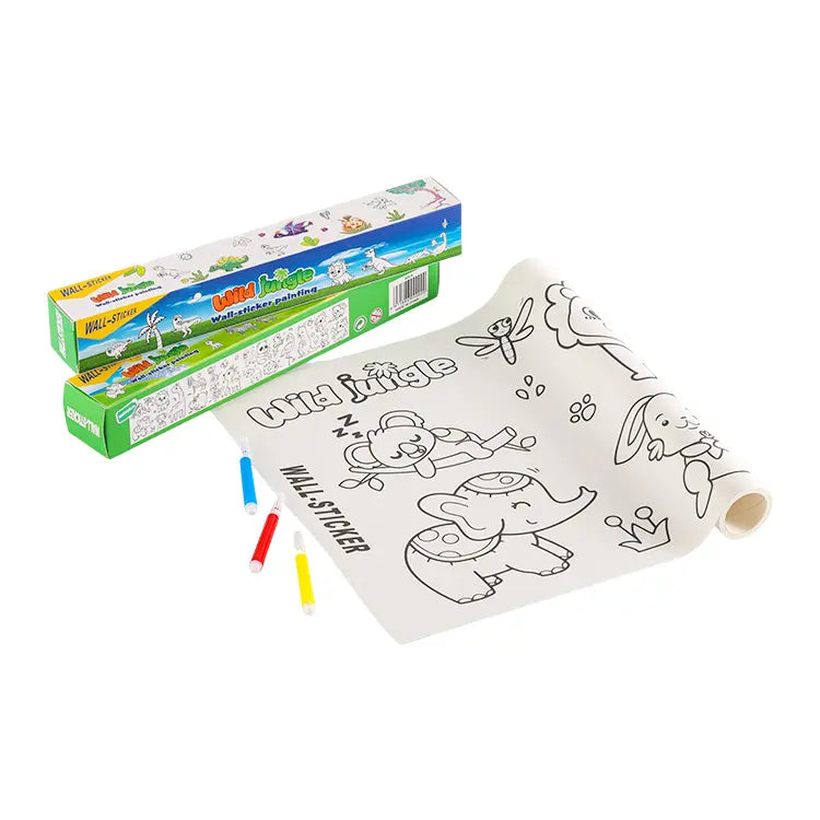 Mess Free Sticky Drawing Paper Roll