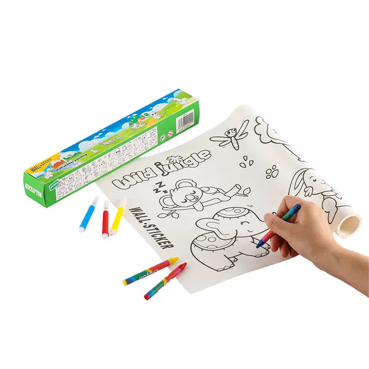 Mess Free Sticky Drawing Paper Roll