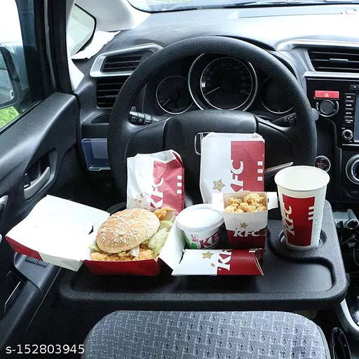 Multipurpose Car Steering Wheel Dining Table
