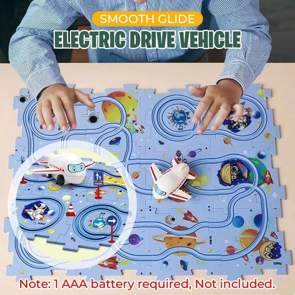 🔥Children's Educational Puzzle Track Car Play Set